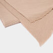&Eacute;charpe effet pliss&eacute;e taupe femme