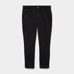 Jeans slim taille haute 5 poches denim noir femme grande taille