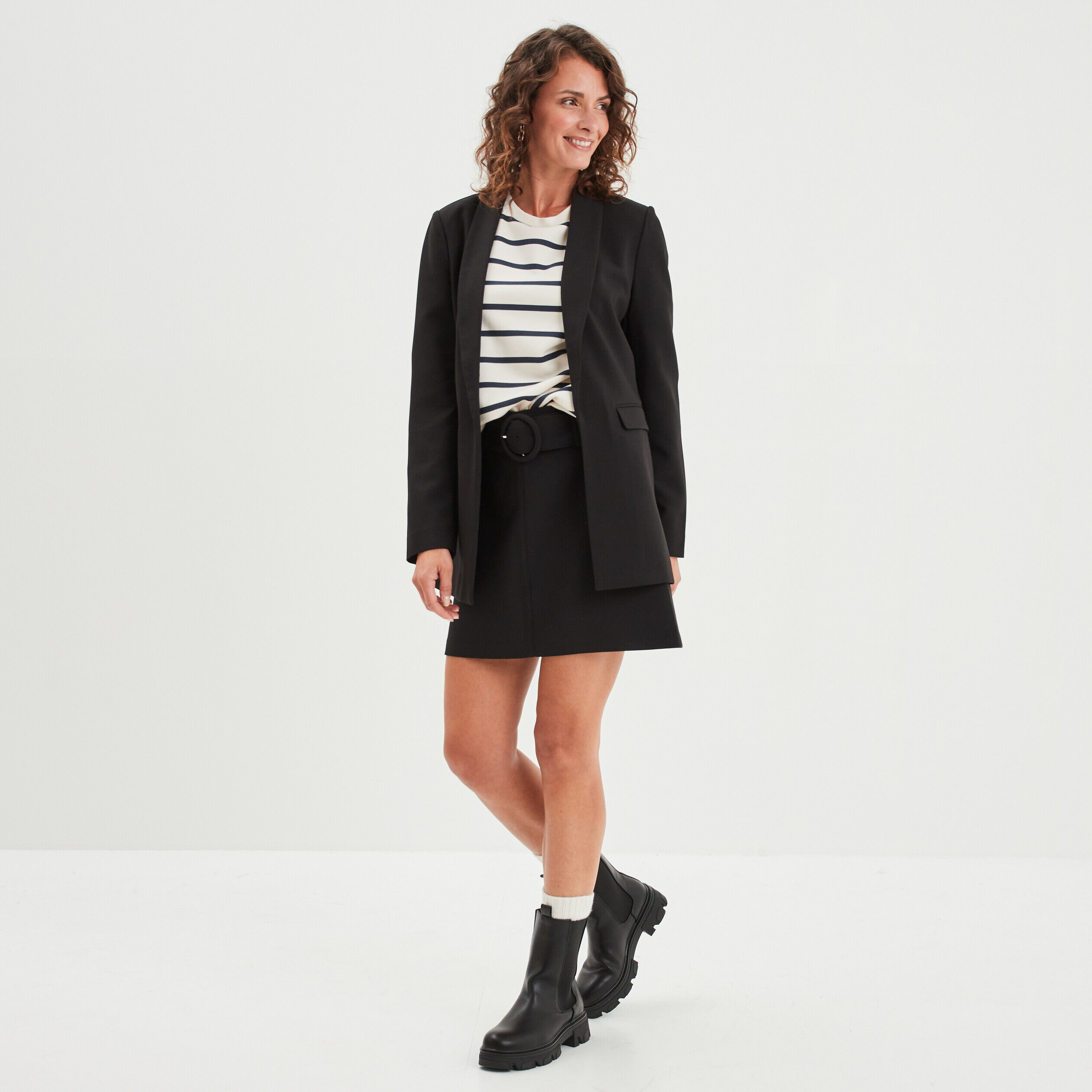Veste noire on sale habillée femme