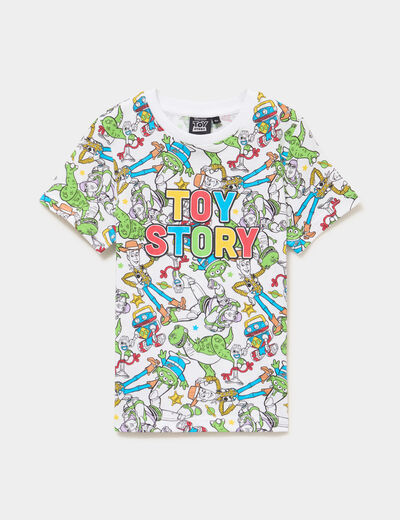 T-shirt manches courtes coton Toy Story multicolore gar&ccedil;on