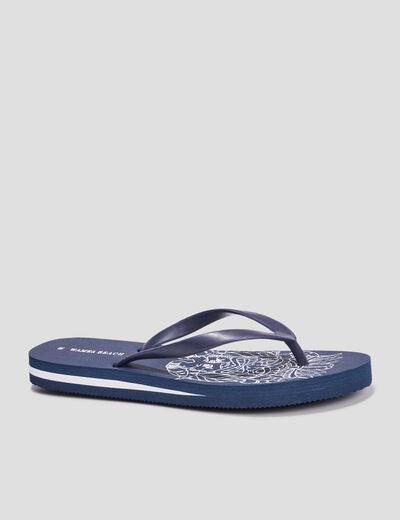 Tongs Wamea Beach bleu garçon
