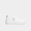 Tennis basses Champion Glitter blanc fille