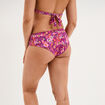 Bas de maillot de bain shorty violet femme