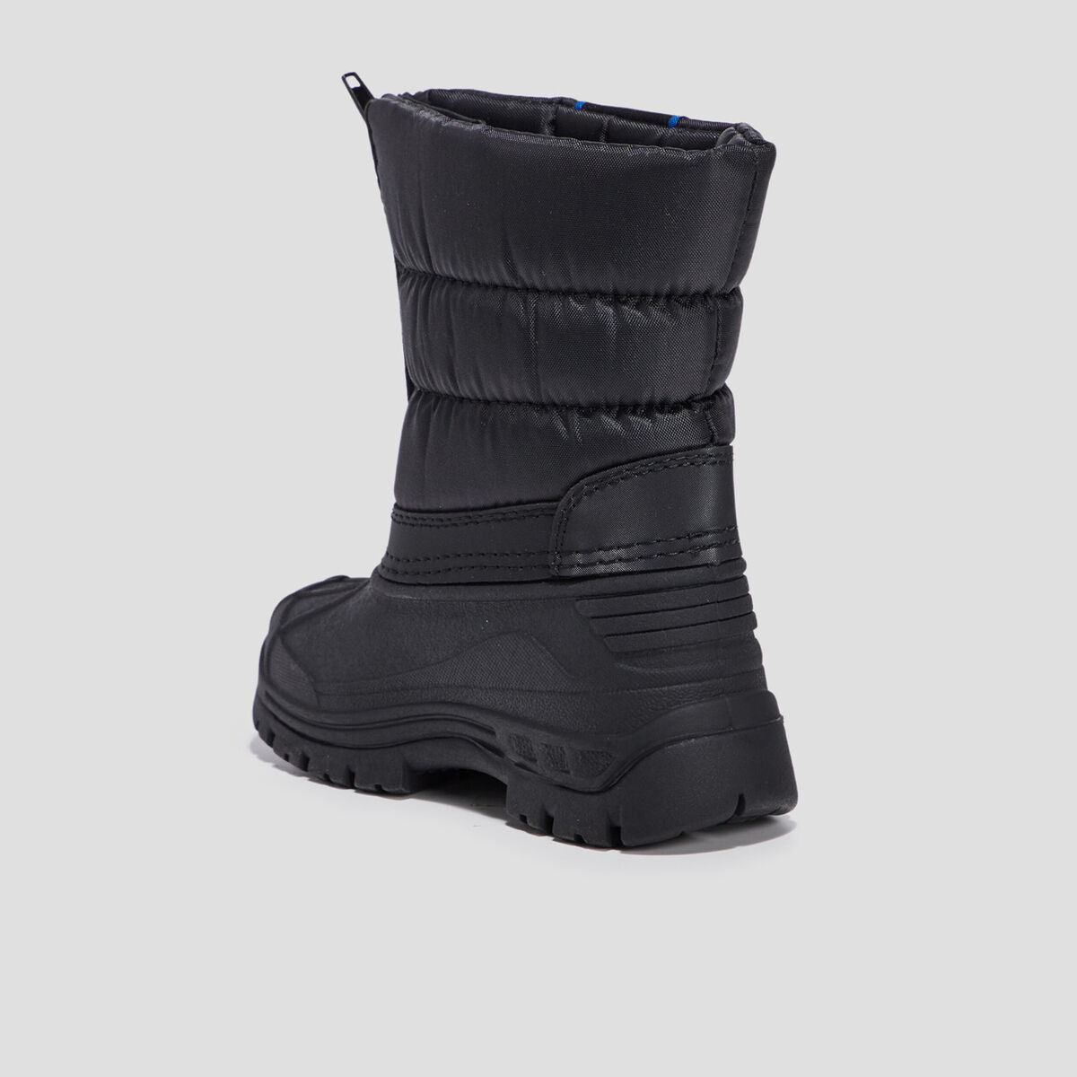 Bottes de neige fermeture zippée noir garçon