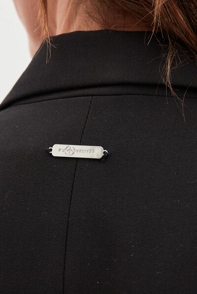 Veste blazer 2 poches Mosquitos noir femme