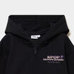 Sweat zipp&eacute; &agrave; capuche Kpop Demon Hunters noir fille