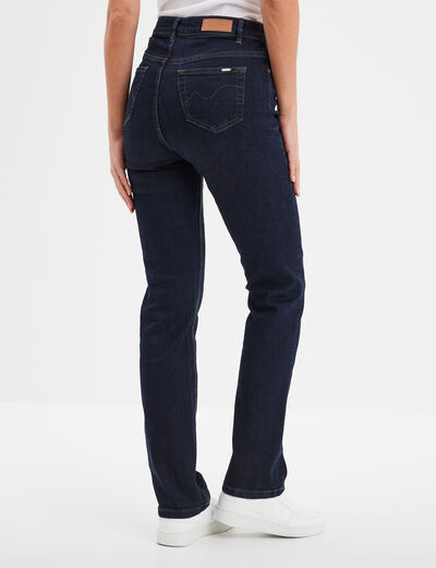 Jeans regular 5 poches coton Creeks denim brut femme