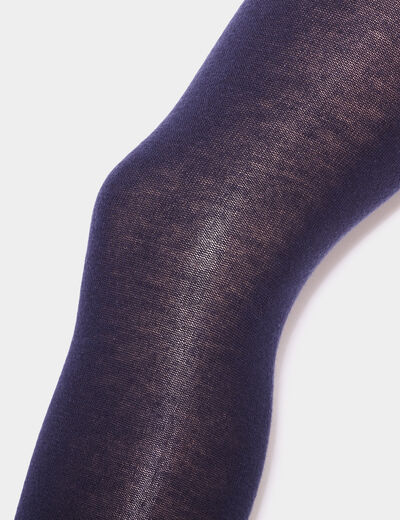 Collants bleu marine fille