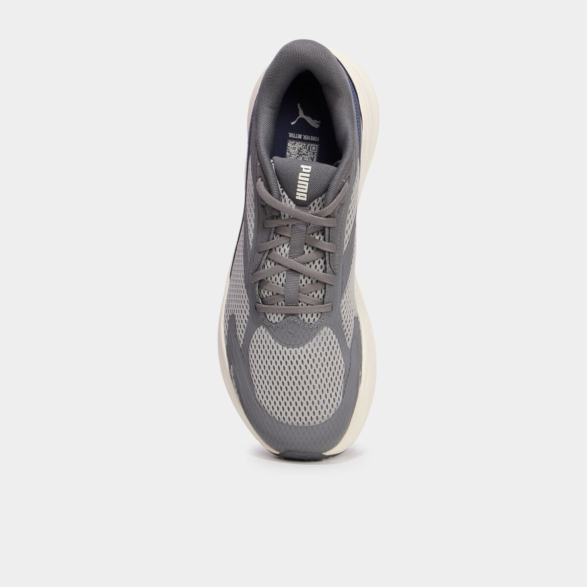 Baskets running &agrave; lacets Puma Maxstride gris homme