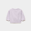 Sweat col rond manches longues parme b&eacute;b&eacute; fille