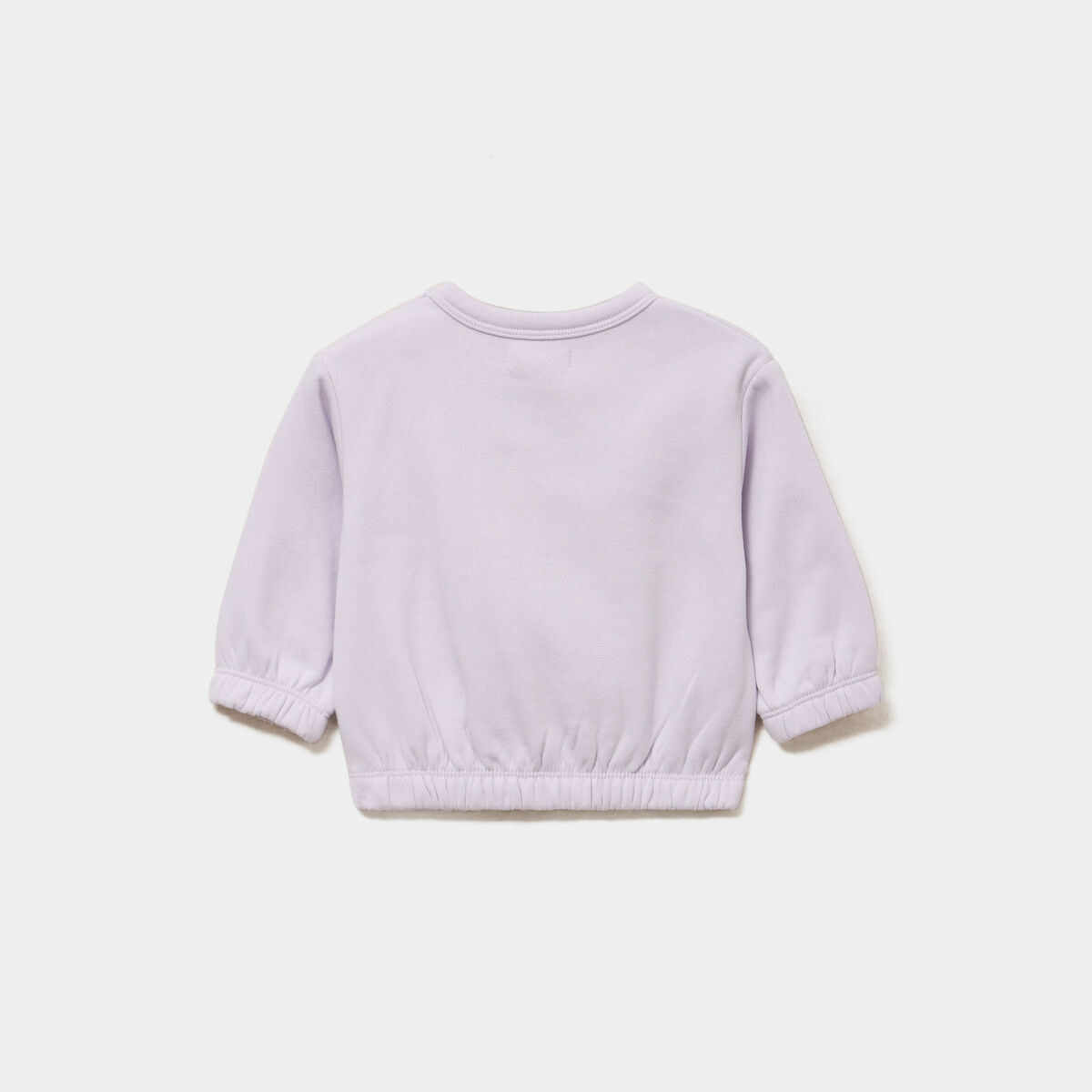 Sweat col rond manches longues parme b&eacute;b&eacute; fille