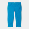Pantalon 7/8ème slim taille haute bleu canard femme grande taille