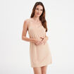 Nuisette fond de robe beige femme