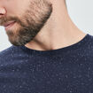 T-shirt manches courtes bleu marine homme