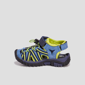 Sandales à scratchs Trappeur bleu garçon