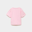 T-shirt nou&eacute; coton Les Sisters rose fille