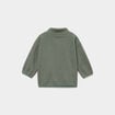 Ensemble effet polaire sweat et pantalon vert kaki b&eacute;b&eacute; gar&ccedil;on