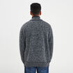 Pull camionneur zippé droit Creeks gris foncé homme