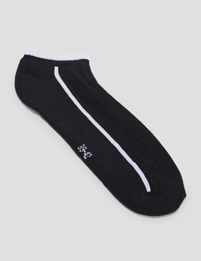 Lot 4 paires de chaussettes noir homme