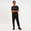 T-shirt manches courtes coton Champion noir homme