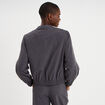 Veste bomber manches longues gris clair femme