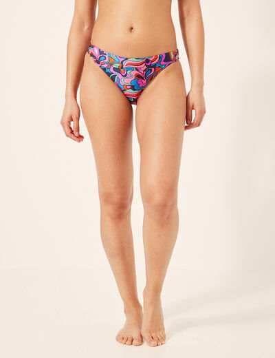 Bas de maillot de bain rose fushia femme