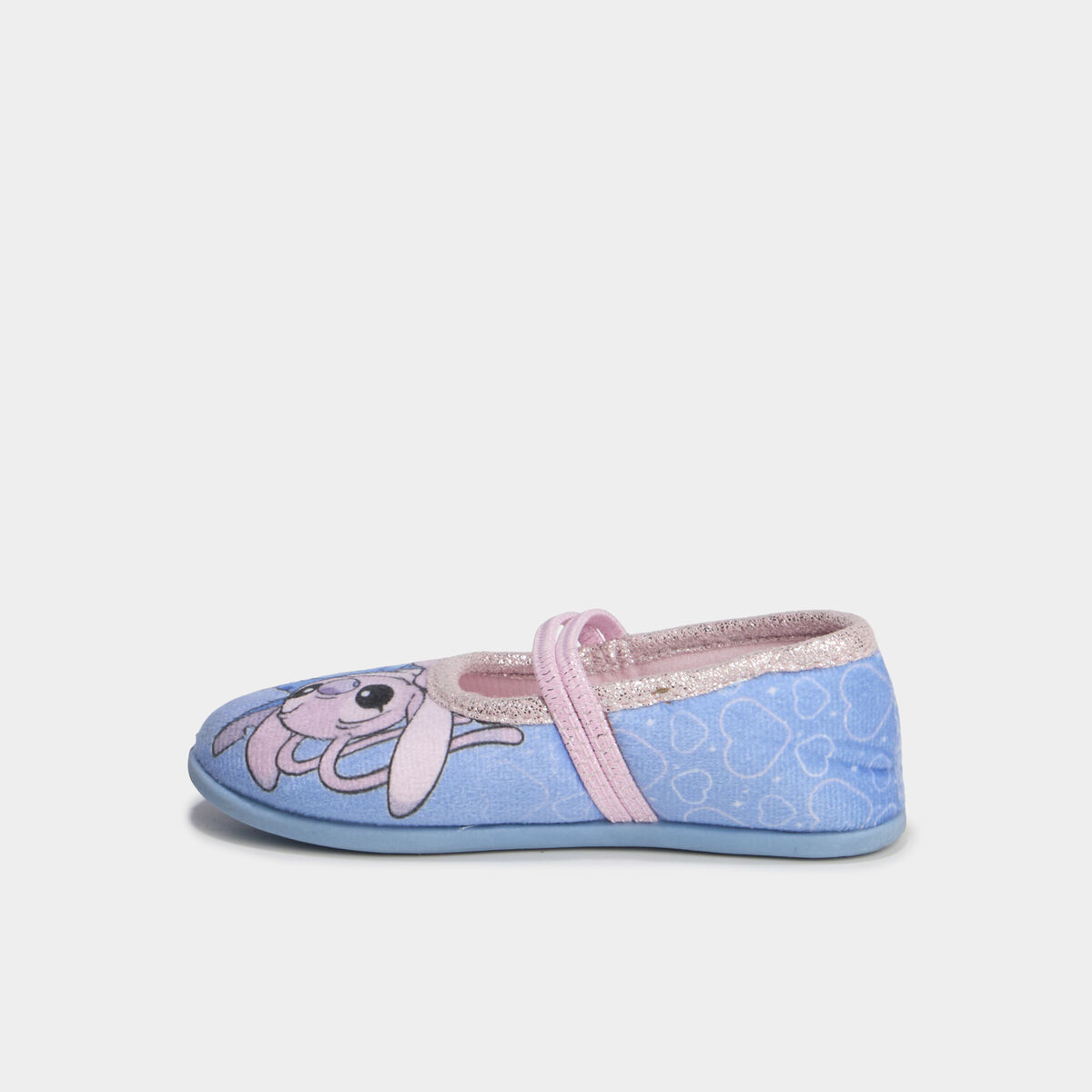 Chaussons ballerines Stitch bleu fille