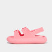 Mules de plage avec boucles rose fille
