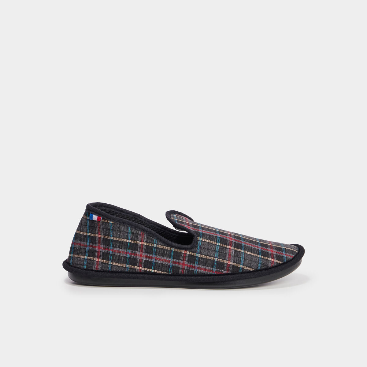 Chaussons pantoufles multicolore homme
