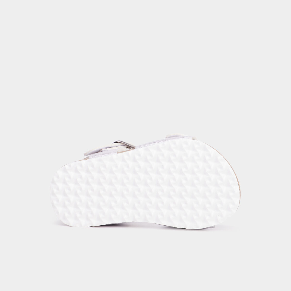 Sandales &agrave; paillettes parme b&eacute;b&eacute; fille