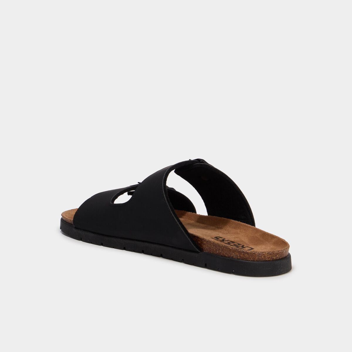 Sandales avec boucles noir gar&ccedil;on