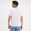 T-shirt en coton manches courtes blanc homme