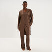 Ensemble pyjama 3 pi&egrave;ces beige femme