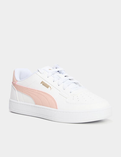 Tennis basses à lacets Puma rose pastel femme