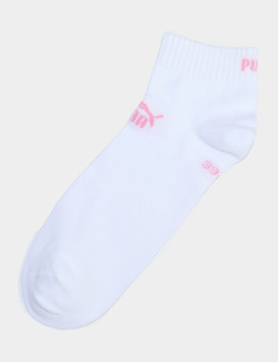 Lot 3 paires socquettes Puma blanc femme