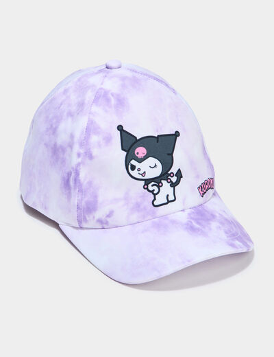 Casquette Hello Kitty Kuromi parme fille