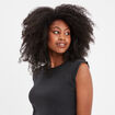 T-shirt cintré manches courtes Liberto noir femme