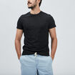 T-shirt manches courtes noir homme