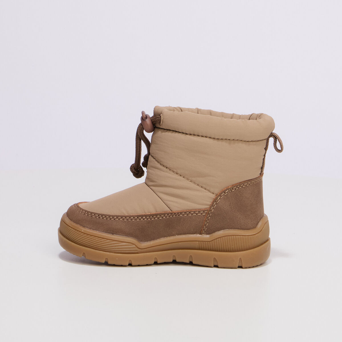 Boots &agrave; semelle &eacute;paisse imperm&eacute;ables marron b&eacute;b&eacute; gar&ccedil;on