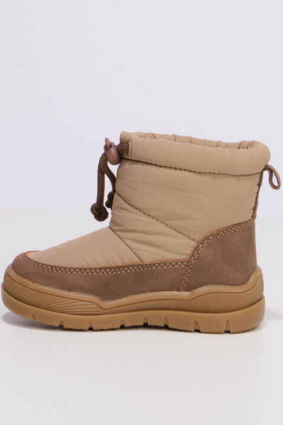 Boots &agrave; semelle &eacute;paisse imperm&eacute;ables marron b&eacute;b&eacute; gar&ccedil;on