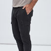 Pantalon battle gris fonc&eacute; homme