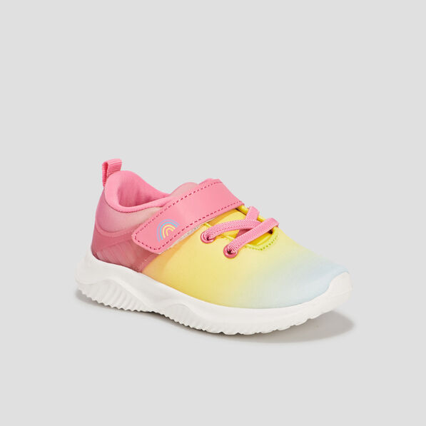 Runnings à lacets Creeks multicolore fille