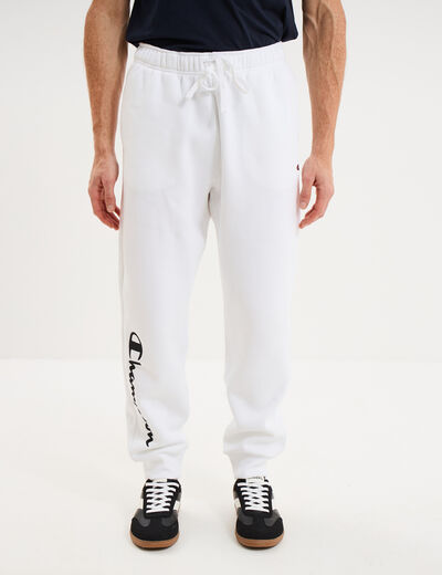 Pantalon de jogging &eacute;lastiqu&eacute; Champion blanc homme