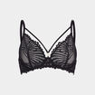 Soutien-gorge embo&icirc;tant dentelle noir femme
