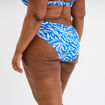 Bas de maillot de bain bleu femme grande taille