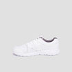 Baskets running à lacets blanc homme