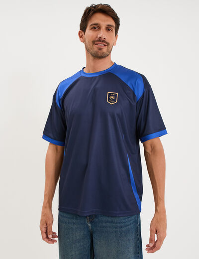 Maillot de football France bleu marine homme