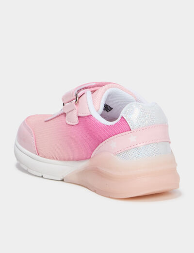 Baskets running lumineuses Paw Patrol rose fille