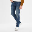 Jeans slim 5 poches denim dirty homme