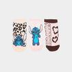 Lot 3 paires chaussettes invisibles multicolore fille